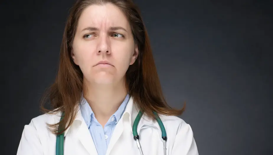 Nurse frustrated with her nursing weaknesses